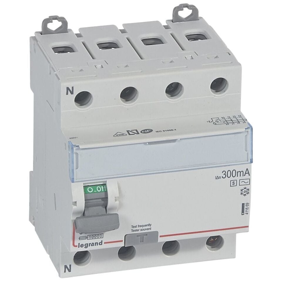 Legrand  DX³ KAK 4P selektif-AC 63A 300mA LEG-411669