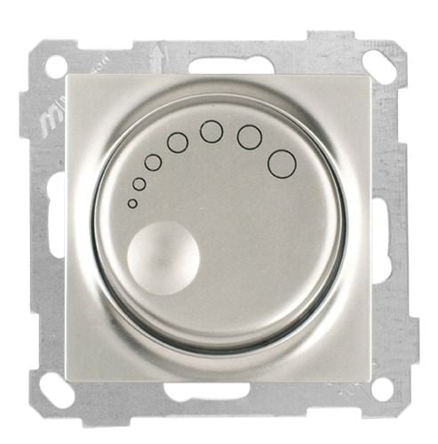Mutlusan Işıklı Işıkayarlayıcı  Dımmer  1000W Titanyum - 2100 444 0283