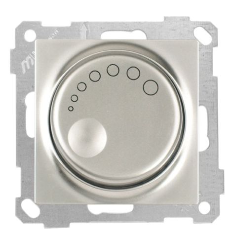 Mutlusan Işıklı Işıkayarlayıcı  Dımmer  1000W Titanyum - 2100 444 0283