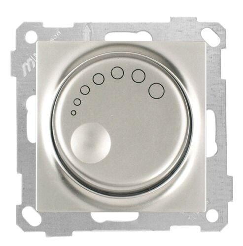 Mutlusan Işıklı Işıkayarlayıcı  Dımmer  1000W Titanyum - 2100 444 0283