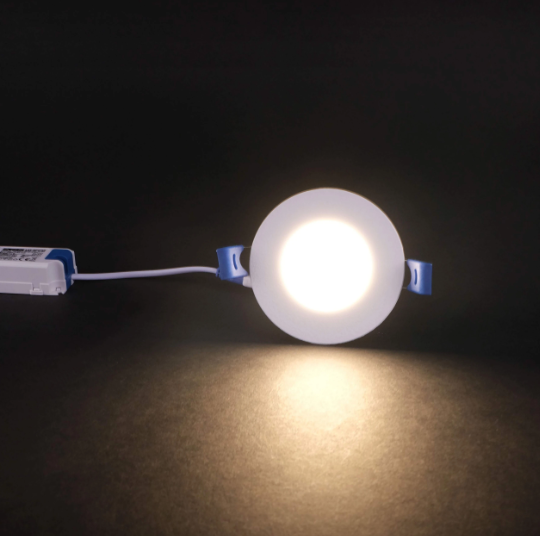 ACK 3W Beyaz 3000K Sıva Altı Yuvarlak Led Panel AP01-00300