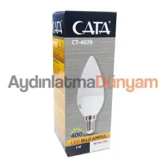 Cata 5 Watt E14 Duylu Led Ampul CT-4076 Beyaz Işık
