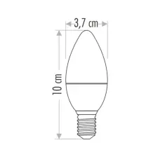 Cata 5 Watt E14 Duylu Led Ampul CT-4076 Beyaz Işık