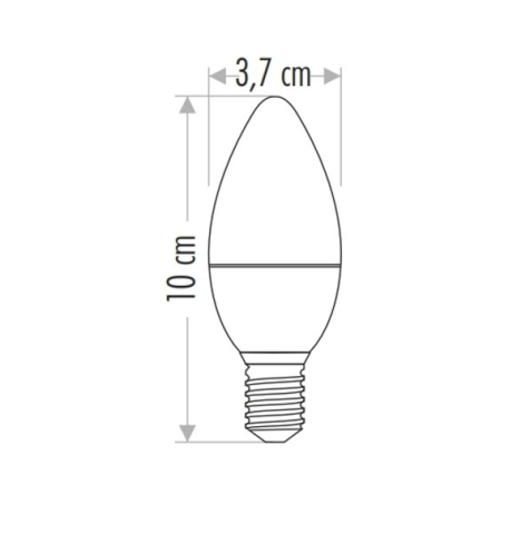 Cata 5 Watt E14 Duylu Led Ampul CT-4076 Beyaz Işık