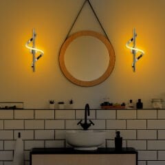 Aydinlatmadunyam Aplik Chrome Likma-13513