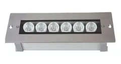 Wallwasher Led Duvar Aydınlatma Sıva Altı 20 cm 6 Watt Amber Işık