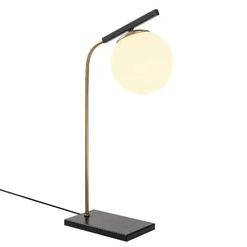 Aydinlatmadunyam Masa Lambasi GoldBlack Yildiz-4021