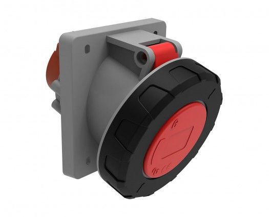 Bemis  5/63A. 45° Eğik Makine Priz   IP67 BC1-4505-7420