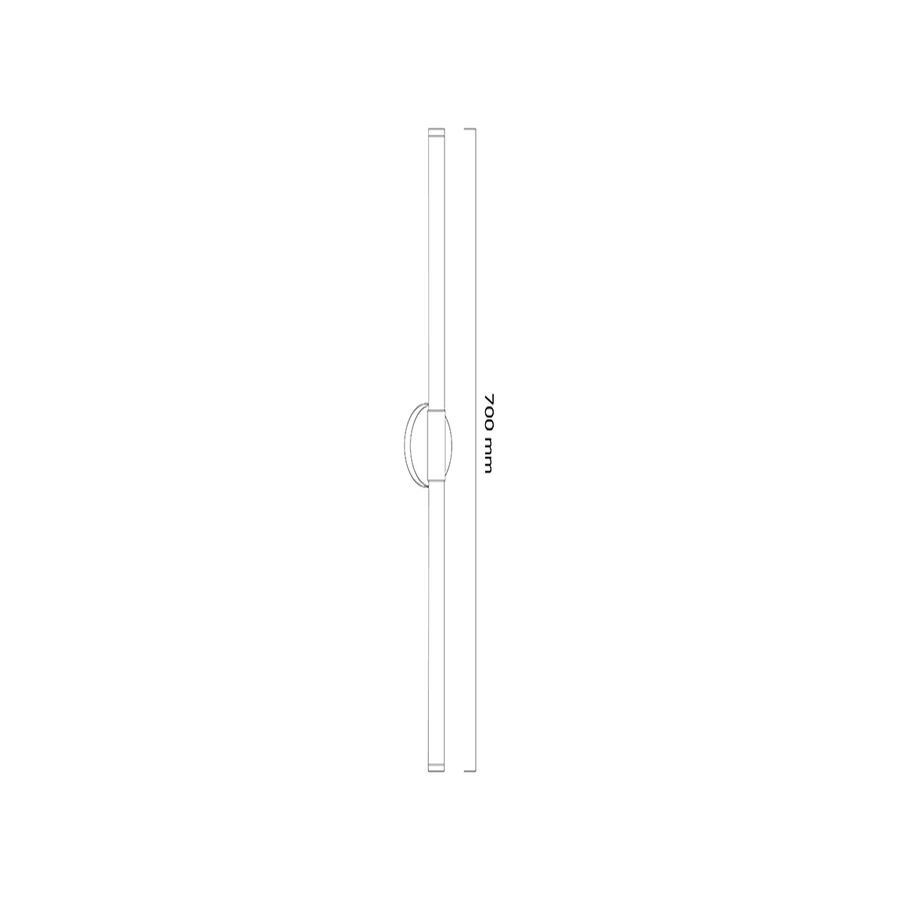 Goya Gy 8217-70 Gold 3000K 12W Akrilik Aplik
