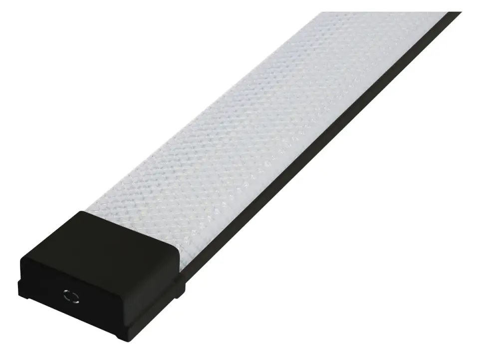 Horoz 80W LED Bant Armatür 6400K Beyaz Işık - Siyah Kasa -  120 Cm Gama-80