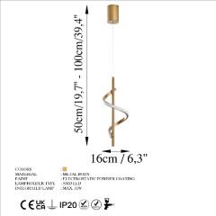 Aydinlatmadunyam Sarkit Gold Likma-13519