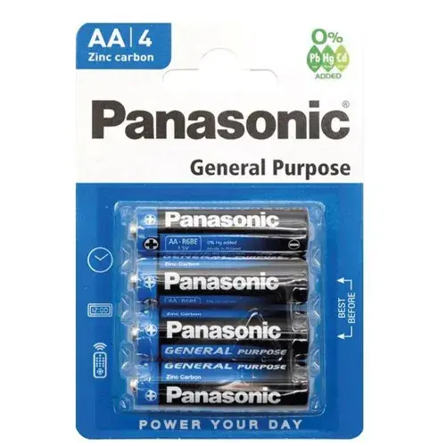 Panasonic Manganez Ince Kalem Pil 4'lü
