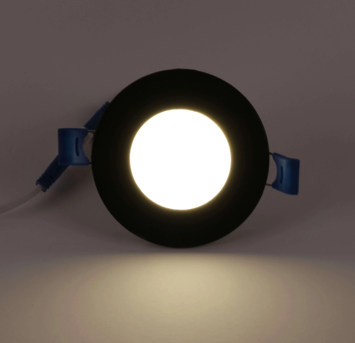 ACK 3W Siyah 4000K Sıva Altı Yuvarlak Led Panel AP01-00311