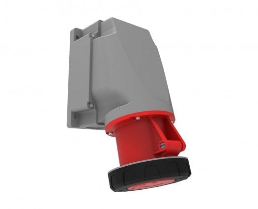 Bemis  5/63A. 90° Eğik Duvar Priz   IP67 BC1-4505-7535