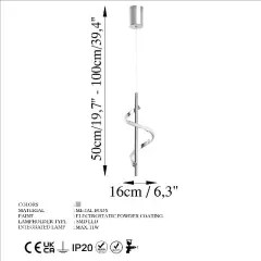 Aydinlatmadunyam Sarkit Chrome Likma-13521