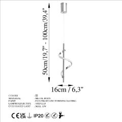 Aydinlatmadunyam Sarkit Chrome Likma-13521