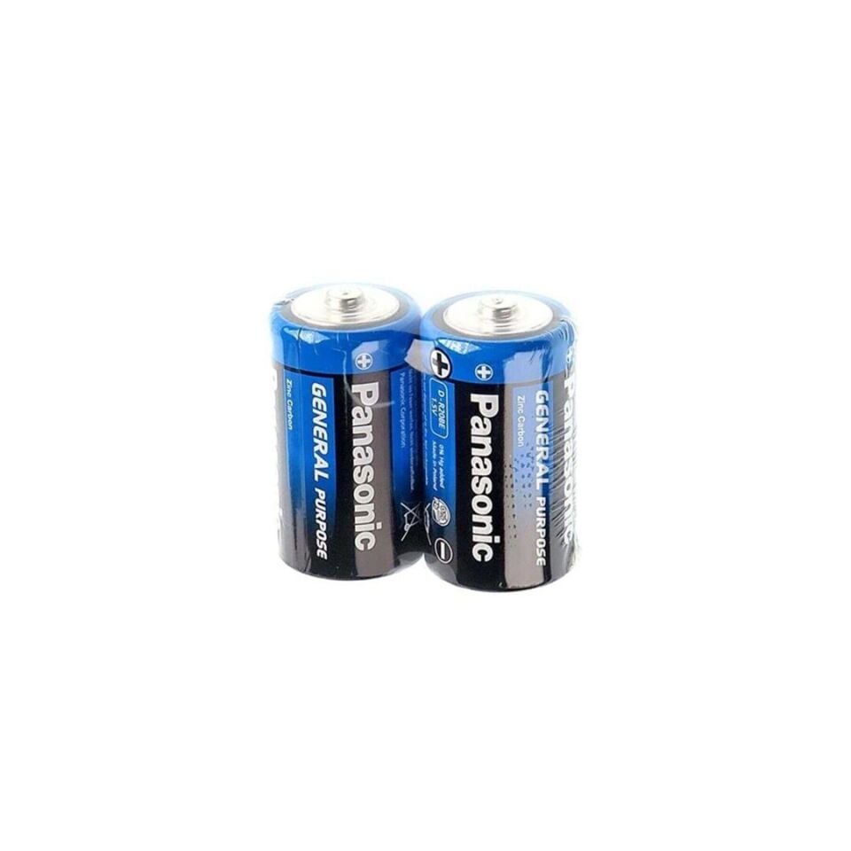 Panasonic Manganez Büyük Boy Pil 2'li