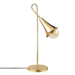 Aydinlatmadunyam Masa Lambasi Gold Sarmal-3071