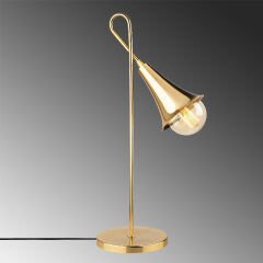 Aydinlatmadunyam Masa Lambasi Gold Sarmal-3071