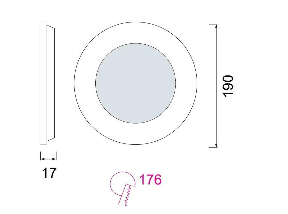 Horoz 056-003-0015 Slim-15 15W 2700K Led Panel