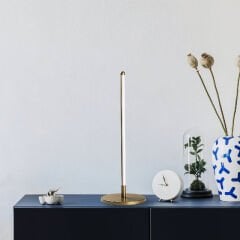 Aydinlatmadunyam Masa Lambasi Gold Only-13316