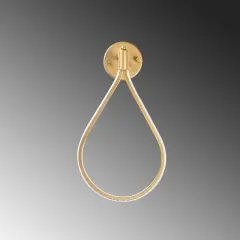 Aydinlatmadunyam Aplik Gold Damla-13534