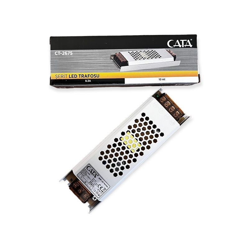 Cata 12,5 Amper Ultra Slim Şerit Led Trafosu CT-2675