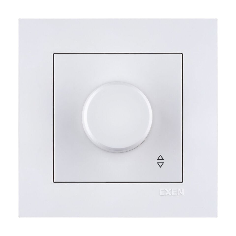 Exen Karell Beyaz Veavien Dimmer 500W Komple Takim
