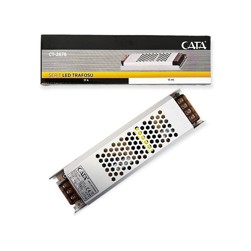 Cata 17 Amper Ultra Slim Şerit Led Trafosu CT-2676