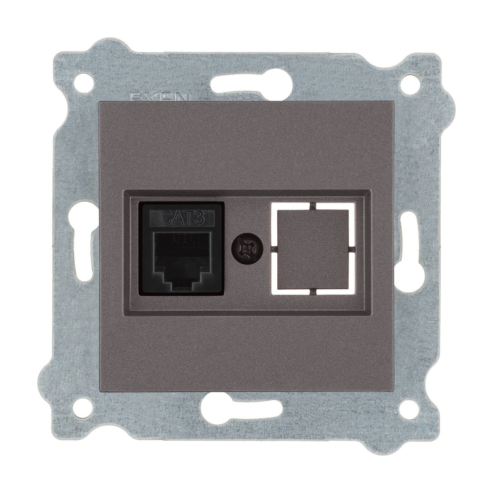 Exen Mocha Modül+Kapak  Nümeris Telefon Prizi (Cat3 Kablosuz)