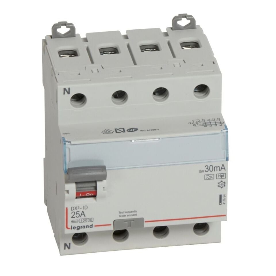Legrand  DX³ KAK 4P F 25A 30mA LEG-411694