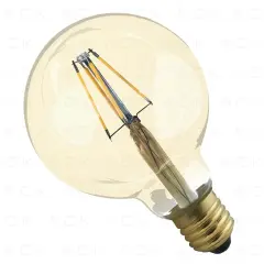 ACK 4W 220-240V E27 2200K G125 Led Rustık Ampul AB48-00420