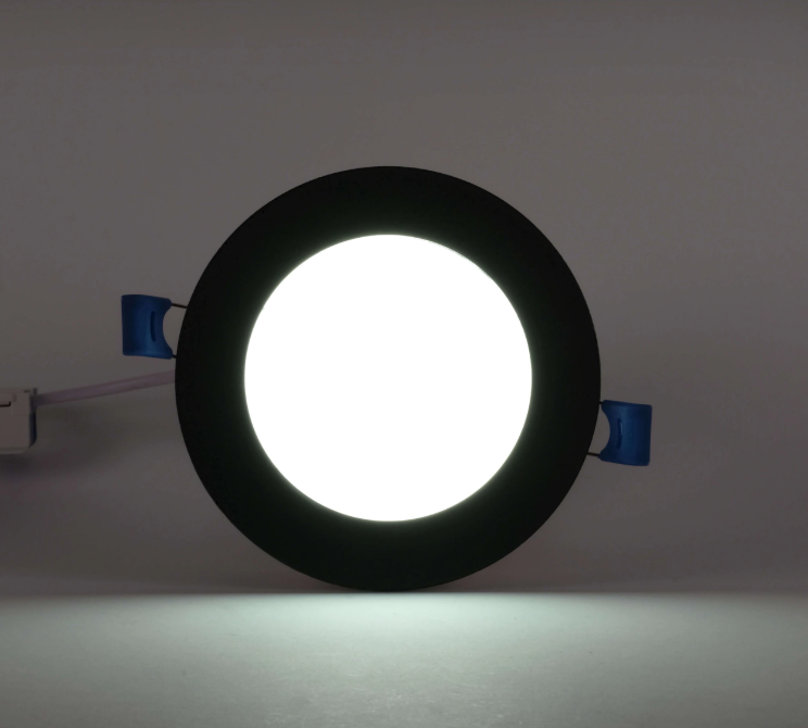 ACK 6W Siyah 6500K Sıva Altı Yuvarlak Led Panel AP01-00631
