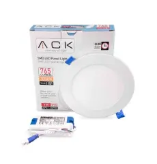 ACK 9W Beyaz 3000K Sıva Altı Yuvarlak Led Panel AP01-00900
