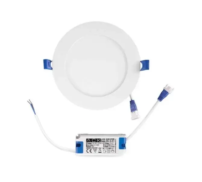 ACK 9W Beyaz 3000K Sıva Altı Yuvarlak Led Panel AP01-00900