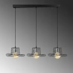 Aydinlatmadunyam Sarkit Black Fotrtel-S-6771