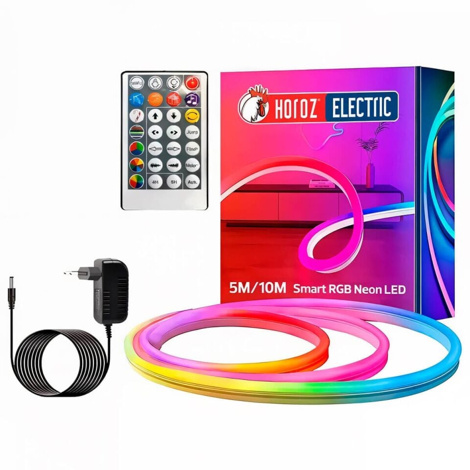 Horoz 081-032-0001-010 Capital-5 5M Rgb 220V/5V 5Mm Serit Led