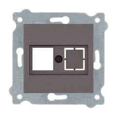 Exen Mocha Modül+Kapak  Data Priz Jaksiz