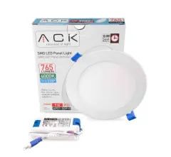 ACK 9W Beyaz 4000K Sıva Altı Yuvarlak Led Panel AP01-00910