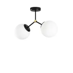 Aydinlatmadunyam Plafonyer BlackWhite Damar-6331