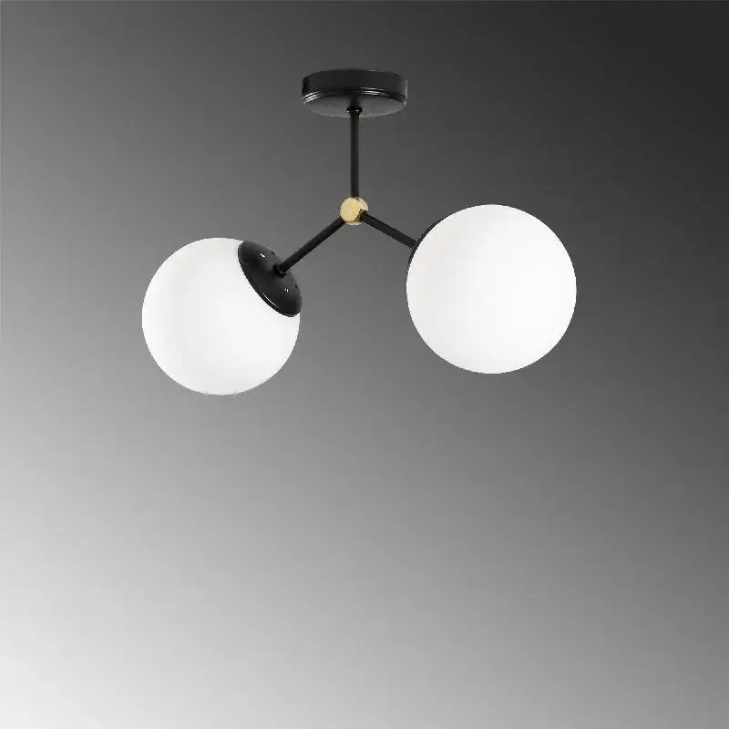 Aydinlatmadunyam Plafonyer BlackWhite Damar-6331