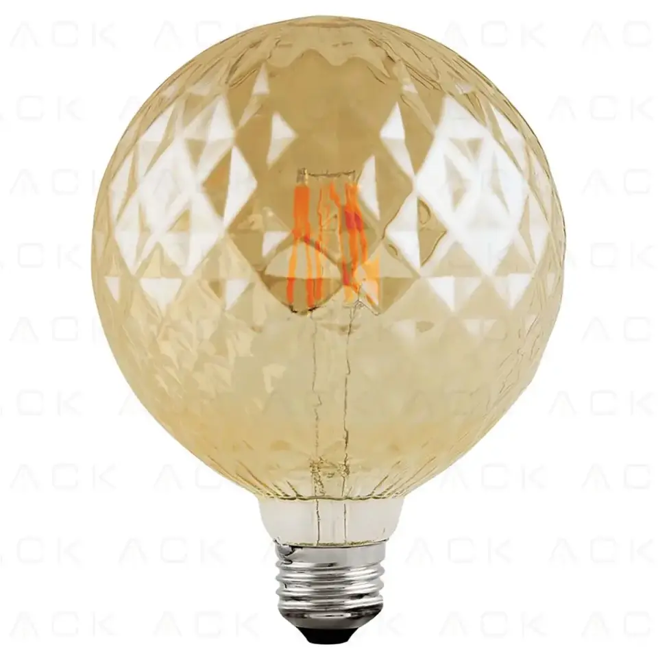 ACK 4W 220-240V E27 2200K G125 Led Rustık Ampul AB58-00420