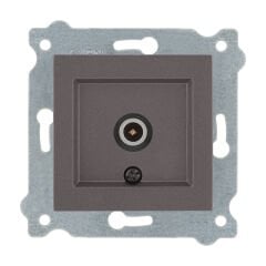 Exen Mocha Modül+Kapak  Tv Priz Ekranli Geçisli