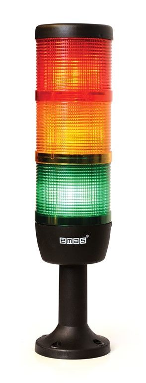 Emas 70Mm 24V Led 110Mm Pl.Ayaklı Uclu Ik - IK73L024XM01