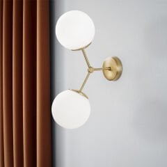 Aydinlatmadunyam Aplik YellowWhite Damar-6341