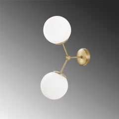 Aydinlatmadunyam Aplik YellowWhite Damar-6341