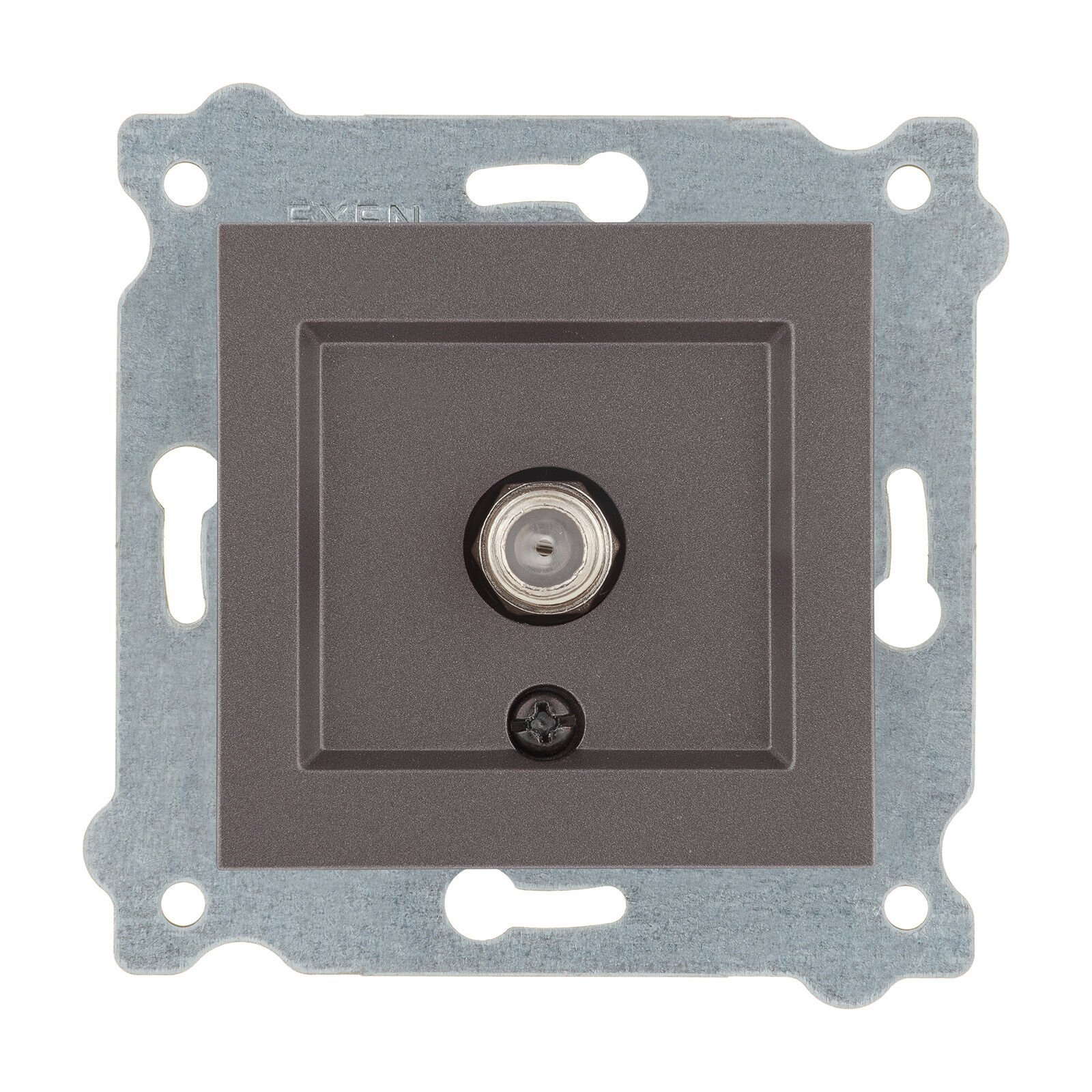 Exen Mocha Modül+Kapak  Uydu Prizi (F Konnektör)