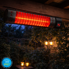 Hava Kosullarina Dayanikli Açik Hava Uzaktan Kumandali Elektrikli Infrared Isitici RCH-2000/4