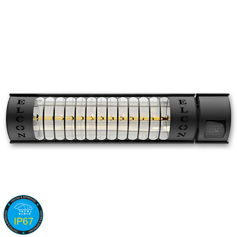 Hava Kosullarina Dayanikli Açik Hava Uzaktan Kumandali Elektrikli Infrared Isitici RCH-2000/4