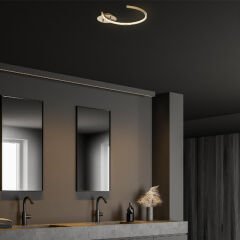 Aydinlatmadunyam Plafonyer Gold Moon-13326